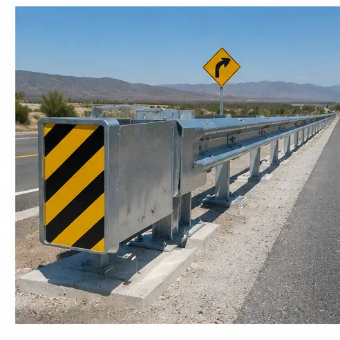 Amortiguador de impacto para carreteras